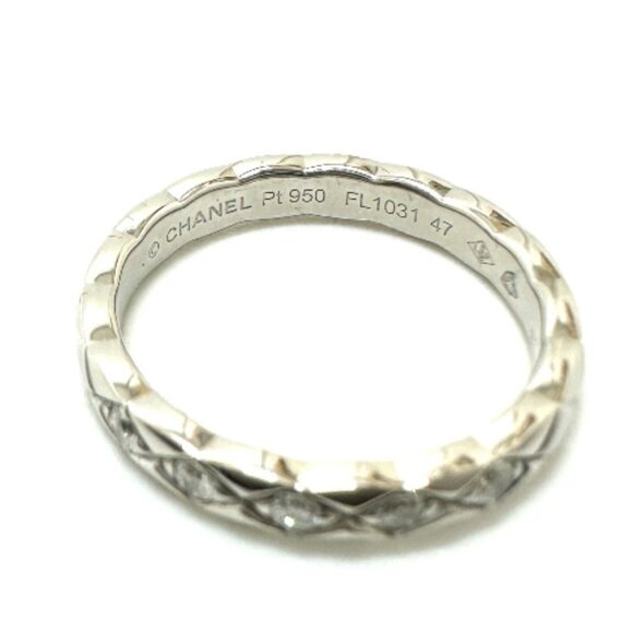 CHANEL K18WG Coco Crush 5P Diamond Accessories Ring K18WG White - Picture 7 of 9